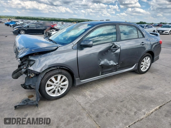 2010 Toyota Corolla with VIN 2T1BU4EE8AC447840, listed as a Copart auction lot 63299355 with 107,409 mi miles and Salvage title. Bid and sale history available at DreamBid. Image 1.
