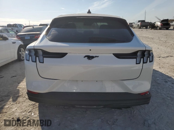 2024 Ford Mustang Mach-E Select with VIN 3FMTK1R49RMA06484, listed as a Copart auction lot 46662785 with 7,413 mi miles and Salvage title. Bid and sale history available at DreamBid. Image 6.