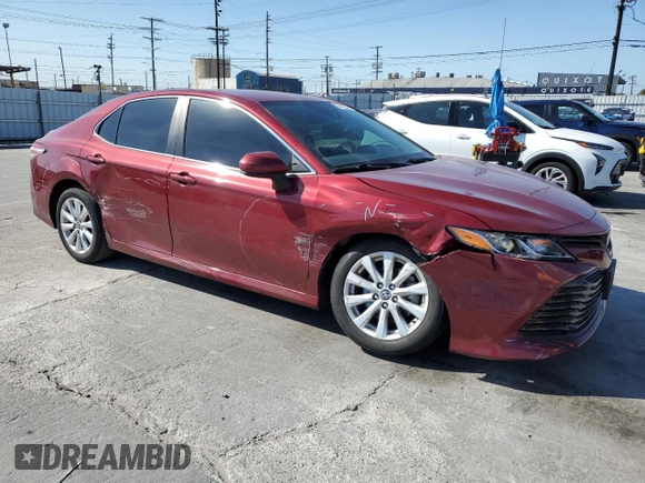 2020 Toyota Camry LE with VIN 4T1C11AK5LU998347, listed as a Copart auction lot 52427375 with 30,990 mi miles and Salvage Title. Bid and sale history available at carsss.com. Image 4.