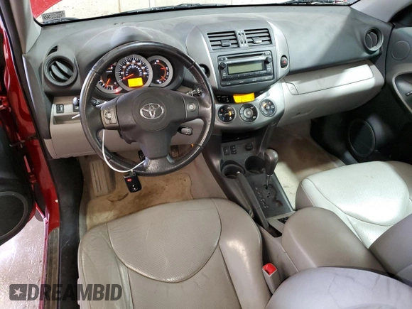 2012 Toyota RAV4 Limited with VIN 2T3DK4DVXCW078522, listed as a Copart auction lot 56677635 with 168,777 mi miles and Salvage title. Bid and sale history available at DreamBid. Image 8.