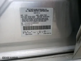 2010 Mazda Mazda6 i Touring Plus with VIN 1YVHZ8CH6A5M28081, listed as a Copart auction lot 53336375 with 132,993 mi miles and Salvage Title. Bid and sale history available at carsss.com. Image 12.