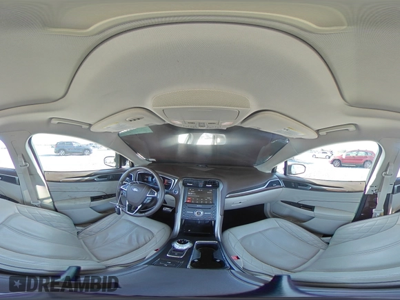2017 Ford Fusion Titanium with VIN 3FA6P0K92HR212336, listed as a Copart auction lot 54758725 with 45,666 mi miles and Salvage title. Bid and sale history available at DreamBid. Image 15.