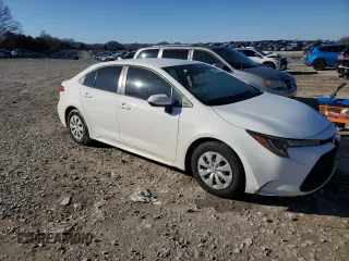 2020 Toyota Corolla L with VIN JTDDPRAE6LJ061055, listed as a Copart auction lot 49961375 with 43,541 mi miles and Salvage Title. Bid and sale history available at carsss.com. Image 4.