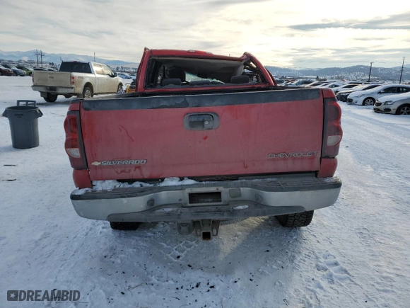 2006 Chevrolet Silverado 2500HD LT1 with VIN 1GCHK23D56F256986, listed as a Copart auction lot 87692335 with 0 mi miles and Clean Title. Bid and sale history available at carsss.com. Image 6.