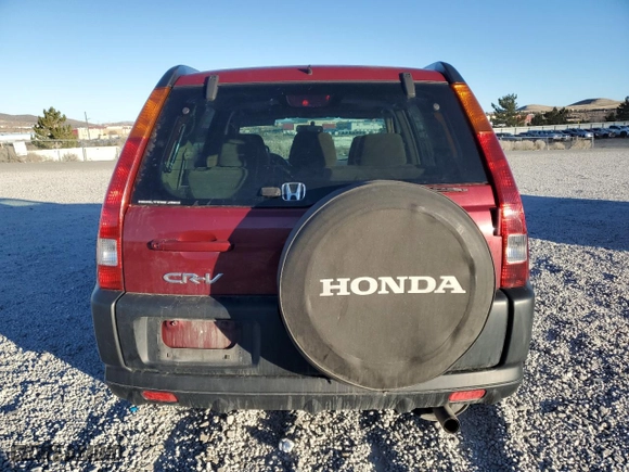 2003 Honda CR-V EX with VIN JHLRD78863C009077, listed as a Copart auction lot 46512075 with 137,926 mi miles and Salvage Title. Bid and sale history available at carsss.com. Image 6.