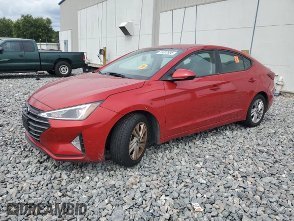 2020 Hyundai Elantra SEL z VIN 5NPD84LF9LH626929, wystawiony jako Copart lot #58802895 z przebiegiem 80 256 mil mil oraz Nie do naprawy • Non repairable. Historia ofert i sprzedaży dostępna na DreamBid. Obrazek 1.