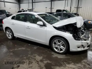 2015 Volvo S60 T5 Premier with VIN YV1612TB8F2311117, listed as a Copart auction lot 43157495 with 139,312 mi miles and Salvage Title. Bid and sale history available at carsss.com. Image 4.