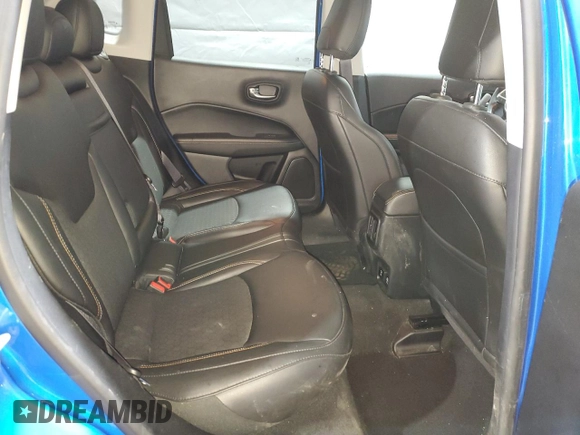 2019 Jeep Compass Latitude с VIN 3C4NJDBB0KT594099, выставлен на аукционе Copart как лот 57727035 с пробегом 38 385 миль миль и Списание • Salvage title. История ставок и продаж доступна на DreamBid. Изображение 10.