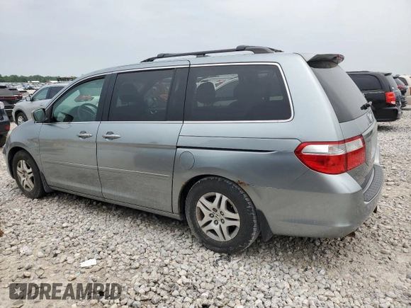2007 Honda Odyssey EX with VIN 5FNRL38477B056584, listed as a Copart auction lot 60534205 with Not provided miles and Clean title. Bid and sale history available at DreamBid. Image 2.