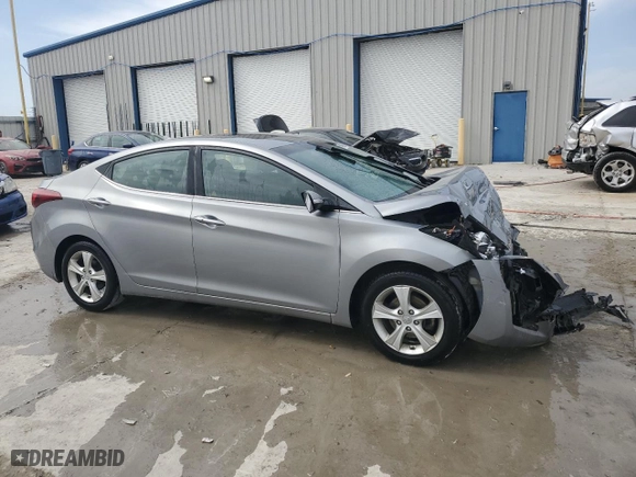 2016 Hyundai Elantra Value Edition with VIN KMHDH4AE0GU505725, listed as a Copart auction lot 49059315 with 93,760 mi miles and Salvage Title. Bid and sale history available at carsss.com. Image 4.