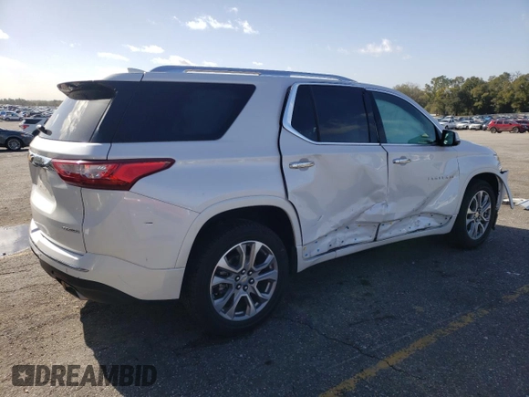 2020 Chevrolet Traverse Premier with VIN 1GNEVKKW2LJ306854, listed as a Copart auction lot 37350134 with 57,508 mi miles. Bid and sale history available at carsss.com. Image 3.