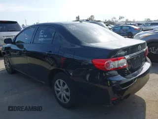 2011 Toyota Corolla L with VIN JTDBU4EE0B9154747, listed as a IAAI auction lot 42028887 with 141,569 mi miles. Bid and sale history available at carsss.com. Image 3.