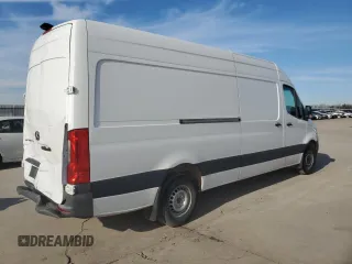 2022 Mercedes-Benz Sprinter Cargo with VIN W1Y40CHY0NT105586, listed as a Copart auction lot 88875675 with 12,066 mi miles and Salvage Title. Bid and sale history available at carsss.com. Image 3.