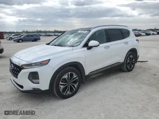 2020 Hyundai Santa Fe Limited with VIN 5NMS53AA3LH196152, listed as a Copart auction lot 79337504 with 66,954 mi miles and Salvage Title. Bid and sale history available at carsss.com. Image 1.