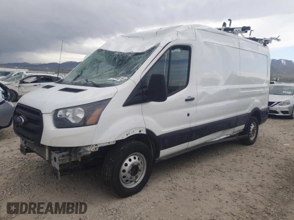 2020 Ford Transit Cargo with VIN 1FTBR2C85LKA31278, listed as a Copart auction lot 54400815 with 133,937 mi miles and Salvage title. Bid and sale history available at DreamBid. Image 1.