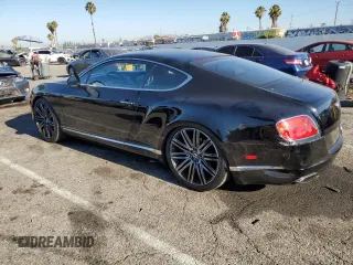 2014 Bentley Continental GT with VIN SCBFC7ZAXEC094256, listed as a Copart auction lot 62383493 with 45,392 mi miles and . Bid and sale history available at DreamBid. Image 2.