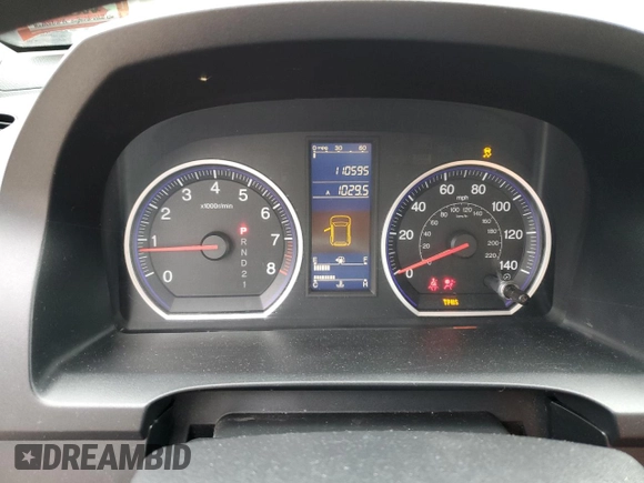 2010 Honda CR-V LX z VIN 5J6RE4H39AL056642, wystawiony jako Copart lot #58130235 z przebiegiem 110 595 mil mil oraz Szkoda całkowita • Salvage title. Historia ofert i sprzedaży dostępna na DreamBid. Obrazek 9.