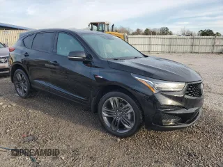 2020 Acura RDX w/A-Spec Pkg with VIN 5J8TC1H64LL014443, listed as a Copart auction lot 42860434 with 0 mi miles. Bid and sale history available at carsss.com. Image 4.