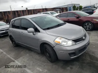 2012 Nissan Versa S with VIN 3N1BC1CP7CK206687, listed as a Copart auction lot 54777225 with 156,434 mi miles and Salvage Title. Bid and sale history available at carsss.com. Image 4.