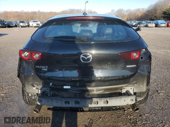 2020 Mazda 3 Preferred with VIN JM1BPBMM2L1169805, listed as a Copart auction lot 81674524 with 55,074 mi miles and Salvage title. Bid and sale history available at DreamBid. Image 6.