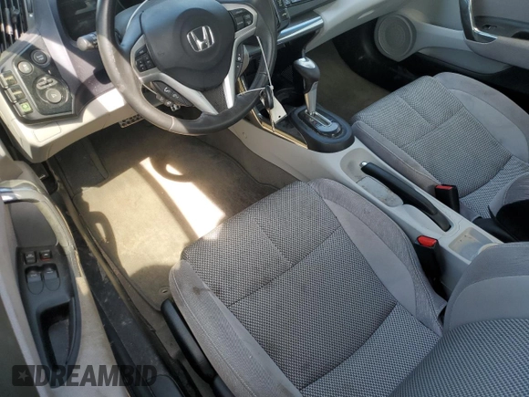 2012 Honda CR-Z EX with VIN JHMZF1D6XCS004834, listed as a Copart auction lot 53790365 with 109,828 mi miles and Salvage title. Bid and sale history available at DreamBid. Image 8.