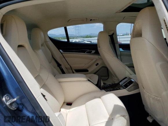 2010 Porsche Panamera Turbo with VIN WP0AC2A70AL090897, listed as a Copart auction lot 60986335 with 120,334 mi miles and Salvage title. Bid and sale history available at DreamBid. Image 10.