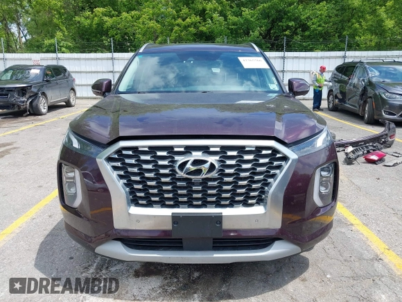 2021 Hyundai Palisade Limited with VIN KM8R5DHE0MU263048, listed as a IAAI auction lot 42365566 with 90,102 mi miles and . Bid and sale history available at DreamBid. Image 13.
