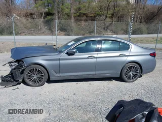 2023 BMW 5 Series 540i xDrive with VIN WBA73BJ02PWY28314, listed as a IAAI auction lot 41822010 with 15,207 mi miles and . Bid and sale history available at carsss.com. Image 14.
