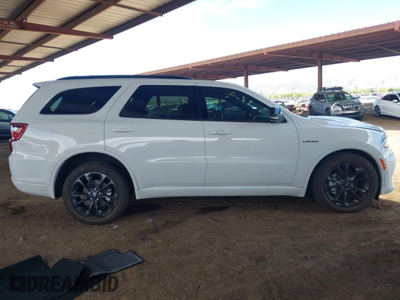 2024 Dodge Durango R/T Plus with VIN 1C4SDJCT0RC208870, listed as a IAAI auction lot 42078779 with 10,541 mi miles and . Bid and sale history available at DreamBid. Image 13.