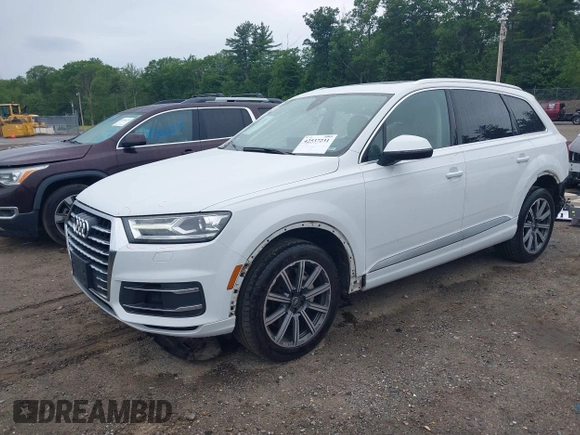 2017 Audi Q7 Premium Plus with VIN WA1LAAF79HD015549, listed as a IAAI auction lot 42537231 with 131,060 mi miles and . Bid and sale history available at DreamBid. Image 18.