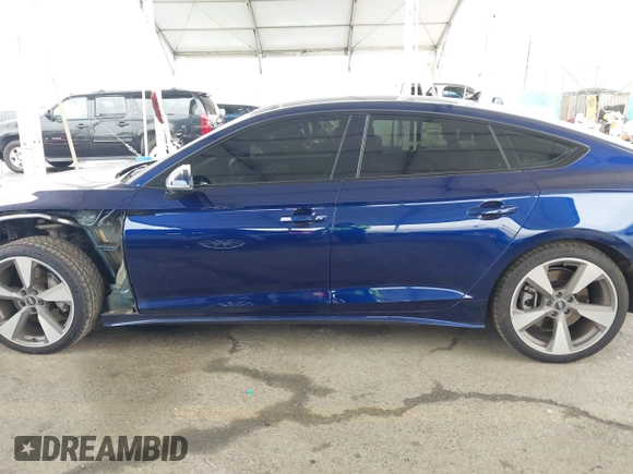 2021 Audi A5 Sportback S line Premium Plus with VIN WAUFACF52MA062945, listed as a IAAI auction lot 41808108 with 68,737 mi miles. Bid and sale history available at carsss.com. Image 15.