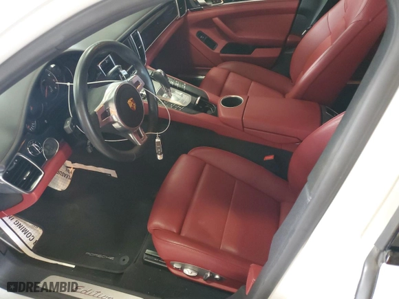 2016 Porsche Panamera 4 with VIN WP0AA2A70GL001232, listed as a Copart auction lot 66872964 with 42,702 mi miles and Salvage Title. Bid and sale history available at carsss.com. Image 7.