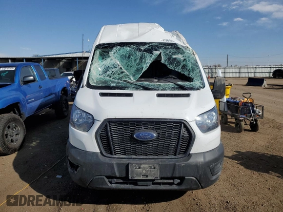 2023 Ford Transit Cargo with VIN 1FTBR3U85PKA70415, listed as a Copart auction lot 47869205 with 68,379 mi miles and Salvage Title. Bid and sale history available at DreamBid. Image 5.
