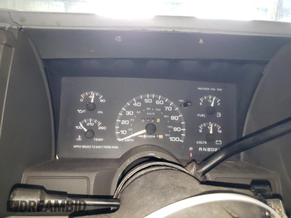 1995 Chevrolet Astro Cargo z VIN 1GBDM19W6SB155022, wystawiony jako Copart lot #59150675 z przebiegiem 135 647 mil mil oraz Szkoda całkowita • Salvage title. Historia ofert i sprzedaży dostępna na DreamBid. Obrazek 9.