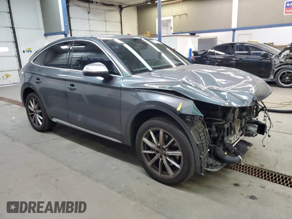 2022 Audi SQ5 Sportback Premium Plus z VIN WA124AFY3N2106433, wystawiony jako Copart lot #43756965 z przebiegiem 21 634 mil mil oraz Szkoda całkowita • Salvage title. Historia ofert i sprzedaży dostępna na DreamBid. Obrazek 4.