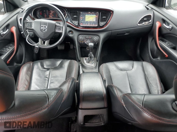2015 Dodge Dart GT with VIN 1C3CDFEB7FD180789, listed as a Copart auction lot 55794785 with 143,147 mi miles and Salvage title. Bid and sale history available at DreamBid. Image 8.