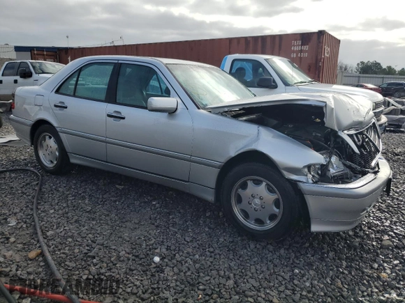 2000 Mercedes-Benz C 230 Kompressor with VIN WDBHA24G5YA809226, listed as a Copart auction lot 85018814 with 108,701 mi miles and Salvage Title. Bid and sale history available at carsss.com. Image 4.