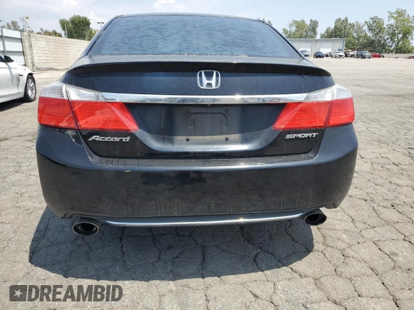 2013 Honda Accord Sport with VIN 1HGCR2F51DA160021, listed as a Copart auction lot 54977675 with 433,336 mi miles and Clean Title. Bid and sale history available at DreamBid. Image 6.