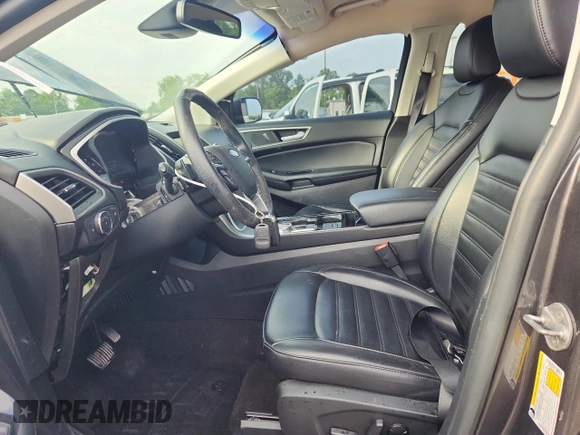 2020 Ford Edge SEL с VIN 2FMPK4J97LBA71577, выставлен на аукционе Copart как лот 60028525 с пробегом 66 365 миль миль и Списание • Salvage title. История ставок и продаж доступна на DreamBid. Изображение 7.