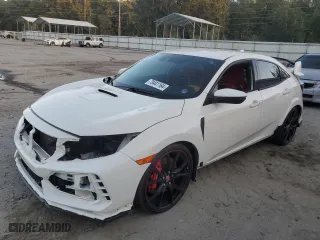 2021 Honda Civic Type R Touring with VIN SHHFK8G79MU205294, listed as a Copart auction lot 78441164 with 36,069 mi miles and Salvage Title. Bid and sale history available at carsss.com. Image 1.