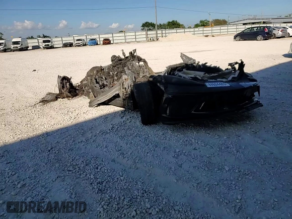 2024 Chevrolet Corvette 1LT with VIN 1G1YA3D40R5116774, listed as a Copart auction lot 44604485 with Not provided miles and Non repairable. Bid and sale history available at DreamBid. Image 12.