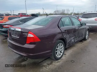 2012 Ford Fusion SEL with VIN 3FAHP0JA7CR356526, listed as a IAAI auction lot 42040375 with 206,818 mi miles. Bid and sale history available at carsss.com. Image 4.