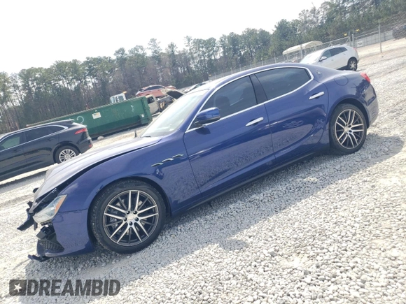 2015 Maserati Ghibli с VIN ZAM57XSA0F1140984, выставлен на аукционе Copart как лот 49094925 с пробегом 87 235 миль миль и Списание • Salvage title. История ставок и продаж доступна на DreamBid. Изображение 1.