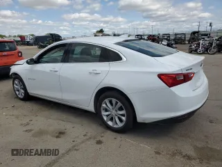 2025 Chevrolet Malibu LT with VIN 1G1ZD5ST7SF131306, listed as a Copart auction lot 53974955 with 12,347 mi miles and Clean Title. Bid and sale history available at DreamBid. Image 2.