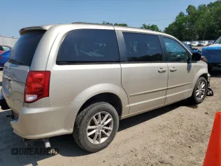 2013 Dodge Grand Caravan SXT with VIN 2C4RDGCG0DR639634, listed as a Copart auction lot 52548075 with 27,799 mi miles and Salvage Title. Bid and sale history available at DreamBid. Image 3.