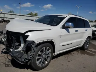 2017 Jeep Grand Cherokee Overland z VIN 1C4RJFCT7HC810183, wystawiony jako Copart lot #53182235 z przebiegiem 95 511 mil mil oraz Szkody całkowita. Historia ofert i sprzedaży dostępna na DreamBid. Obrazek 1.