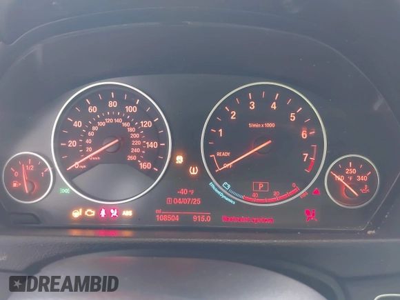 2018 BMW 4 Series 430i xDrive with VIN WBA4J3C57JBG95638, listed as a IAAI auction lot 41960833 with 108,504 mi miles and . Bid and sale history available at DreamBid. Image 7.