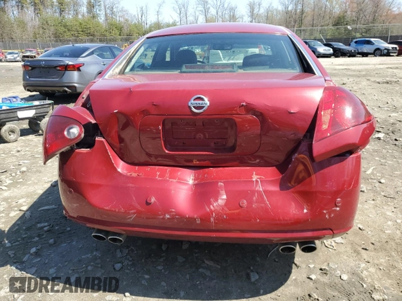 2007 Nissan Maxima 3.5 SL with VIN 1N4BA41E37C845530, listed as a Copart auction lot 51525105 with 200,118 mi miles and Salvage Title. Bid and sale history available at carsss.com. Image 6.
