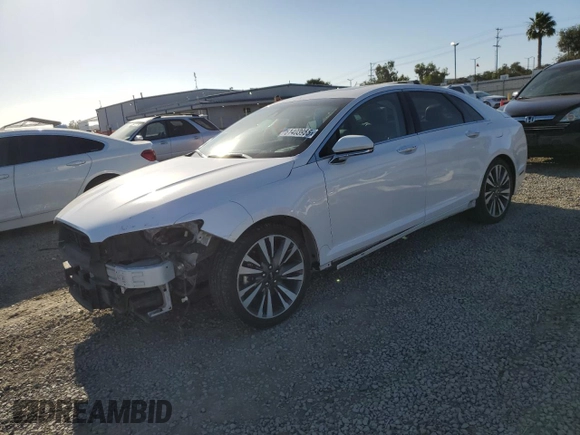 2017 Lincoln MKZ Hybrid Reserve with VIN 3LN6L5MU9HR603287, listed as a Copart auction lot 61403955 with 135,739 mi miles and Salvage title. Bid and sale history available at DreamBid. Image 1.