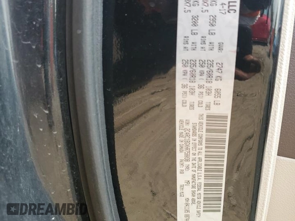 2017 Chrysler Pacifica Touring L z VIN 2C4RC1BGXHR758038, wystawiony jako Copart lot #59639815 z przebiegiem 161 552 mil mil oraz Szkoda całkowita • Salvage title. Historia ofert i sprzedaży dostępna na DreamBid. Obrazek 13.